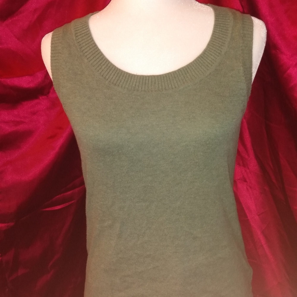 Sage green Sweater Tank